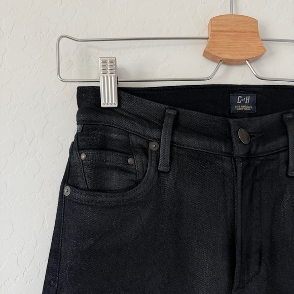 Citizens Of Humanity Rocket Slick High-Rise Skinny Coated Jeans Pants Size 26 - Picture 4 of 9